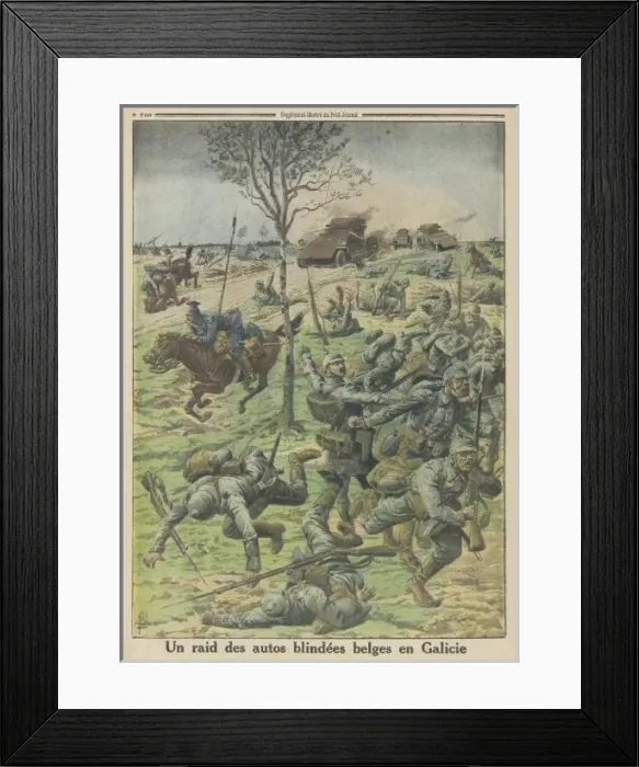 Framed Print : Wwi / Armoured Car / Galicia Framed Print : Wwi / Armoured Car / Galicia