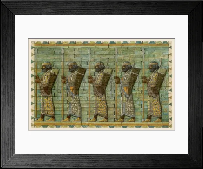 Framed Print : Persian Bodyguard Framed Print : Persian Bodyguard