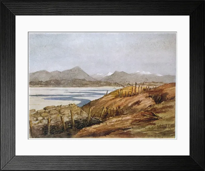 Framed Print : Wwi / Montello Trenches Framed Print : Wwi / Montello Trenches