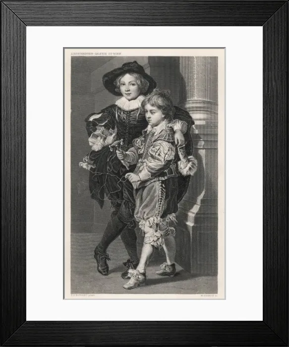 Framed Print : RUBENS SONS CA 1620 Framed Print : RUBENS SONS CA 1620