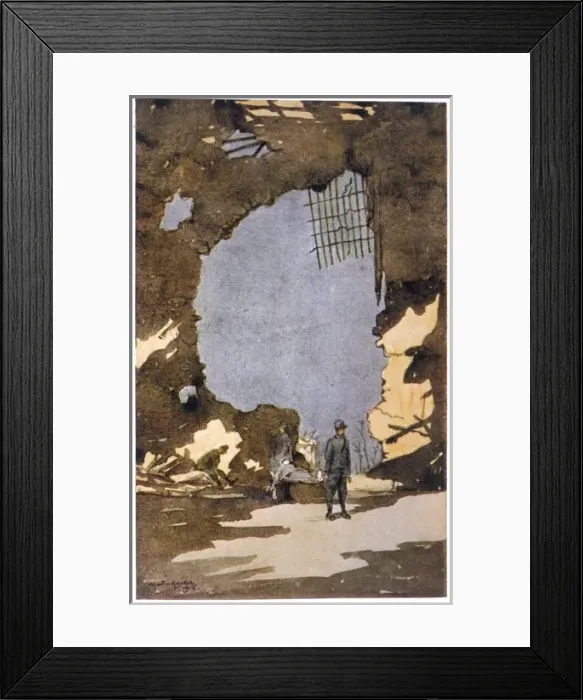 Framed Print : Wwi / Italy / Casualty Framed Print : Wwi / Italy / Casualty