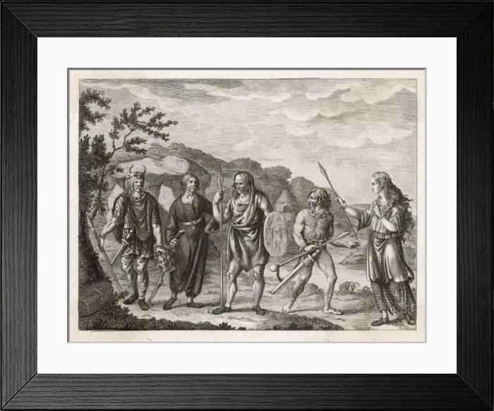 Framed Print : Ancient Britons Framed Print : Ancient Britons
