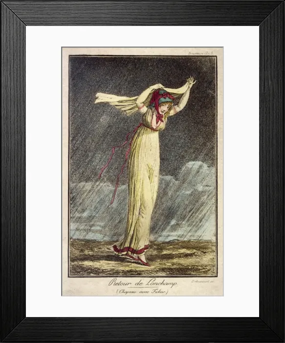 Framed Print : Back from Longchamp 1799 Framed Print : Back from Longchamp 1799