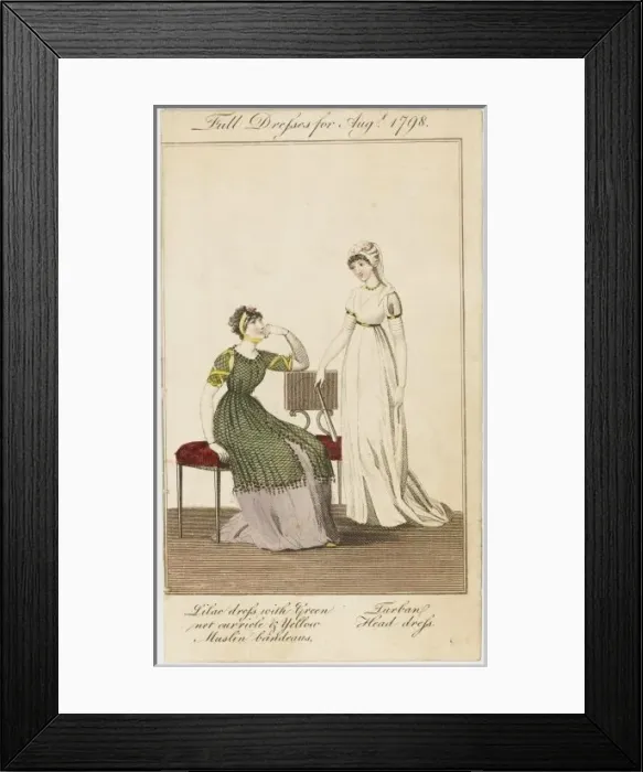 Framed Print : Full Dress 1798 Framed Print : Full Dress 1798