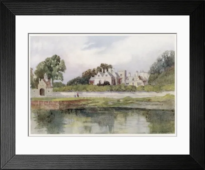 Framed Print : Beaulieu Abbey / 1908 Framed Print : Beaulieu Abbey / 1908