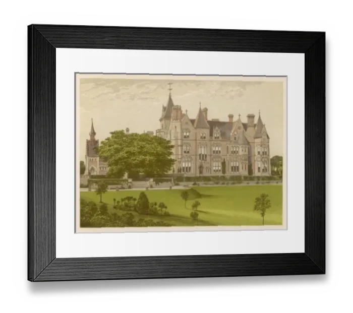 Framed Print : Bestwood Lodge / Notts Framed Print : Bestwood Lodge / Notts