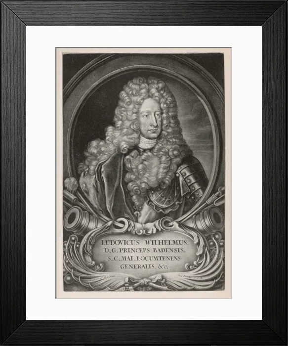 Framed Print : Ludwig Wilhelm / Fursten Framed Print : Ludwig Wilhelm / Fursten