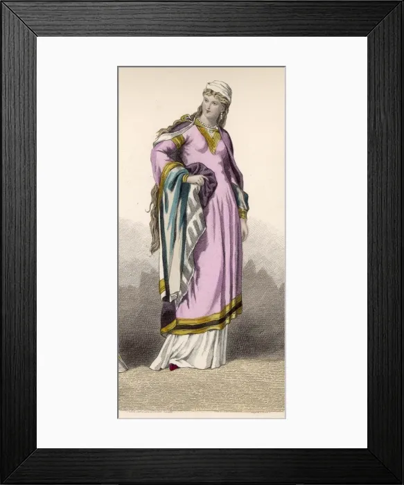 Framed Print : Capetian Woman, C10 - 2 Framed Print : Capetian Woman, C10 - 2