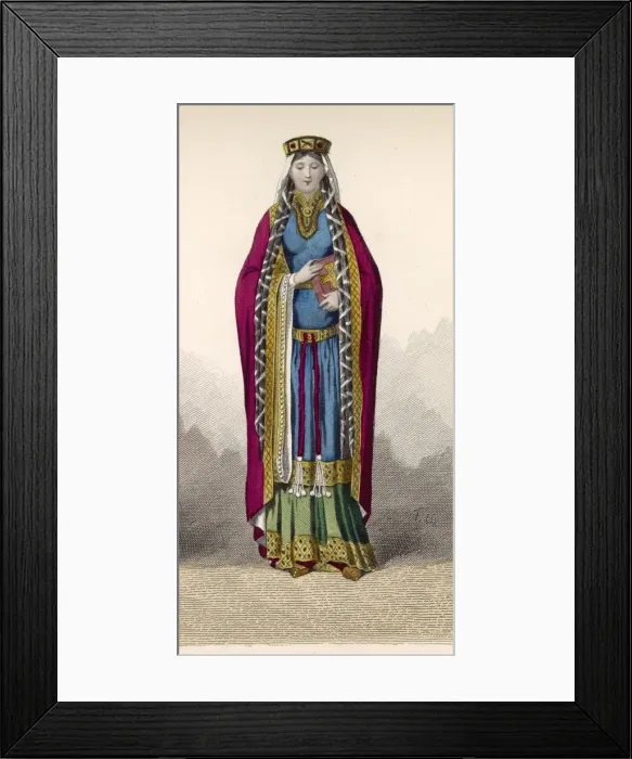 Framed Print : Capetian Woman, C11 Framed Print : Capetian Woman, C11