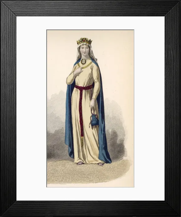 Framed Print : Capetian Woman, C11 Framed Print : Capetian Woman, C11