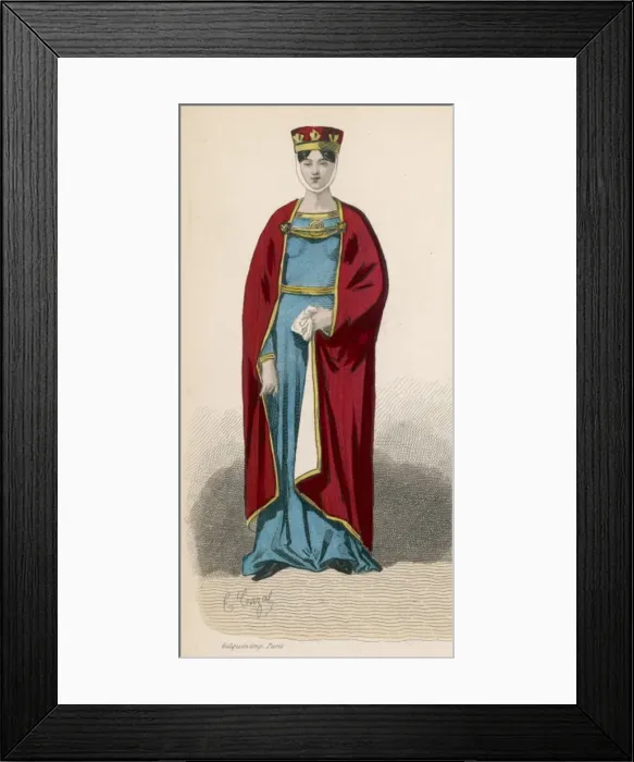 Framed Print : Capetian Woman, C12 Framed Print : Capetian Woman, C12