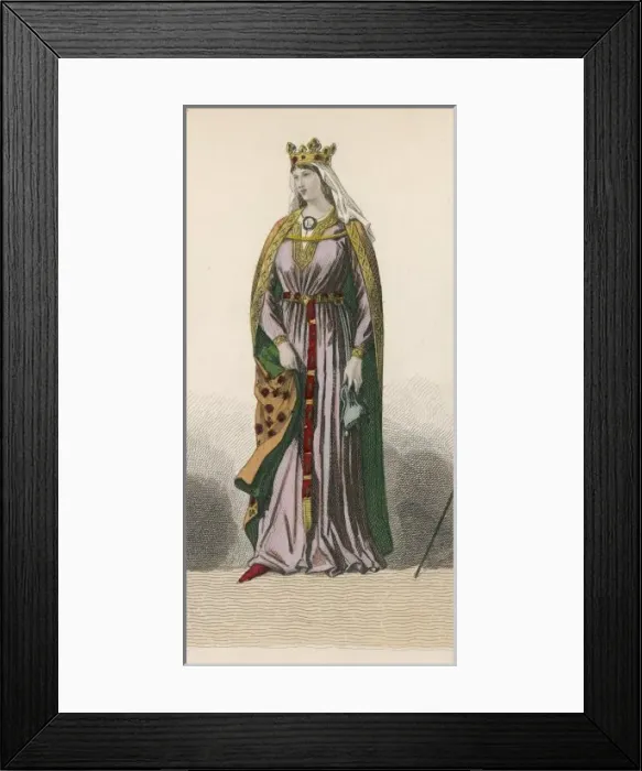Framed Print : Capetian Woman, C12 - 2 Framed Print : Capetian Woman, C12 - 2