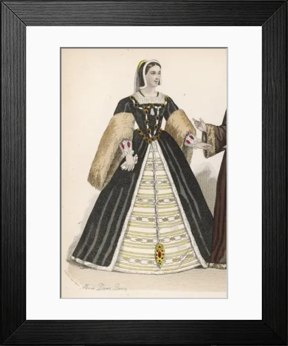 Framed Print : Noblewoman 1520 Framed Print : Noblewoman 1520