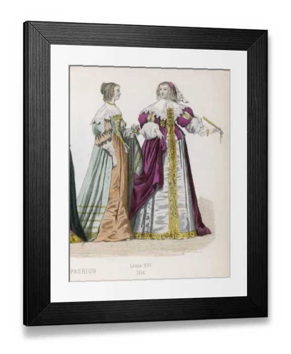 Framed Print : FRENCHWOMAN 1614 - 2 Framed Print : FRENCHWOMAN 1614 - 2