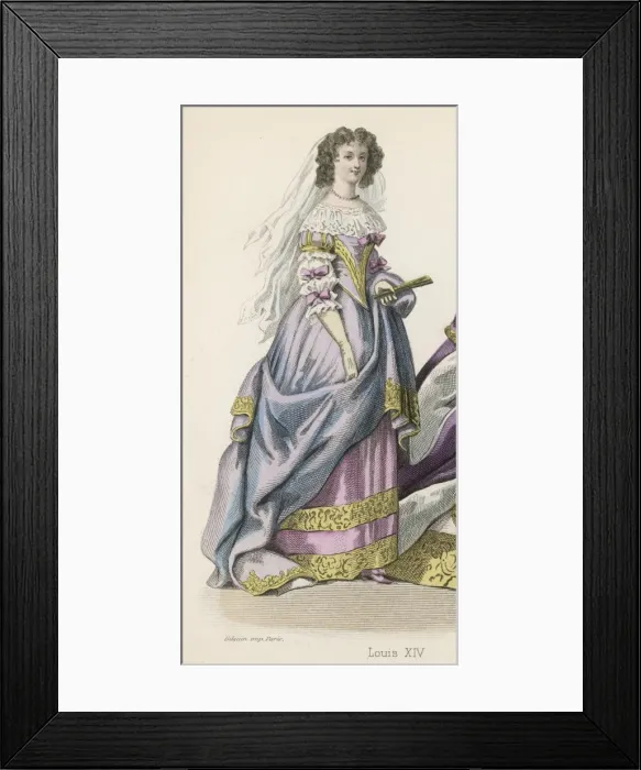 Framed Print : Frenchwoman 1668
