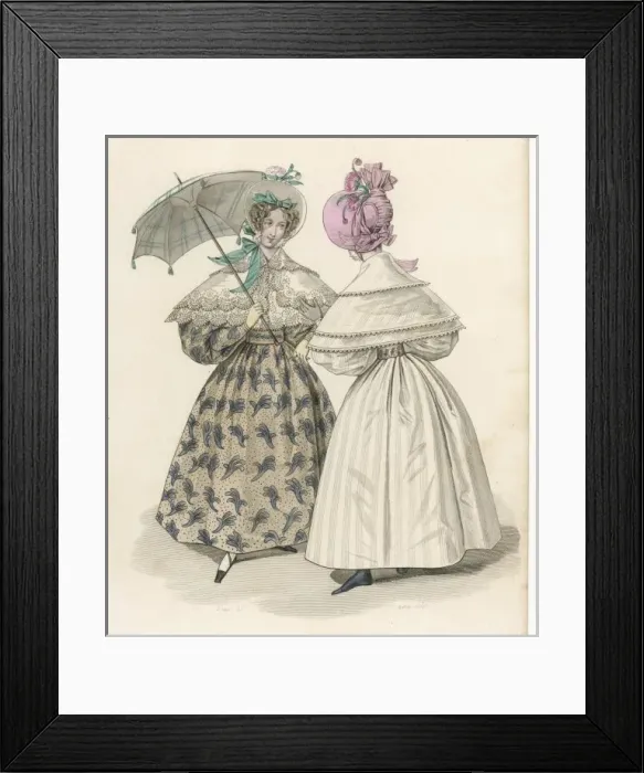 Framed Print : LA Mode June 1833 Framed Print : LA Mode June 1833