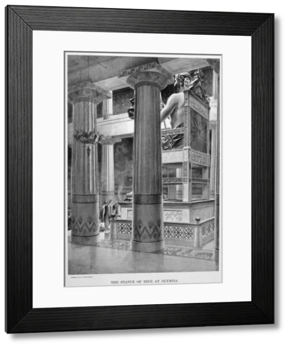 Framed Print : Statue of Zeus, Olympia Framed Print : Statue of Zeus, Olympia