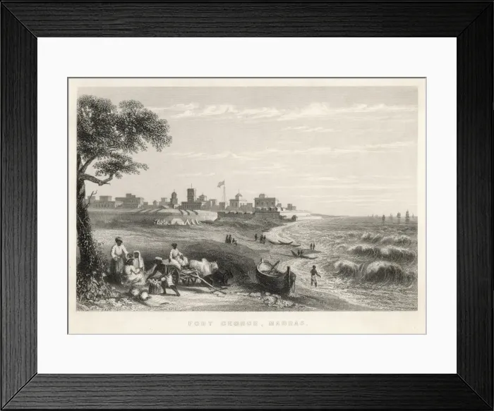 Framed Print : Madras, Fort St. George Framed Print : Madras, Fort St. George
