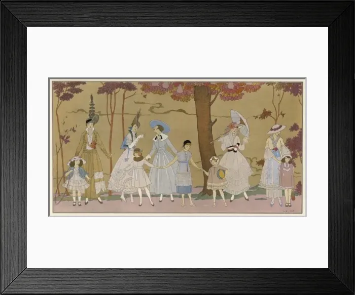 Framed Print : Summer 1915 / Bon Ton Framed Print : Summer 1915 / Bon Ton