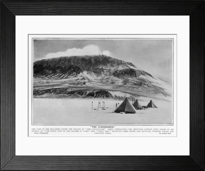 Framed Print : Scott / Cloudmaker / 1913 Framed Print : Scott / Cloudmaker / 1913
