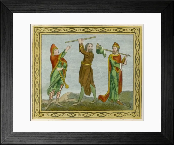 Framed Print : C11 Anglo Normans Framed Print : C11 Anglo Normans