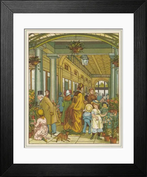 Framed Print : Covent Garden 1883