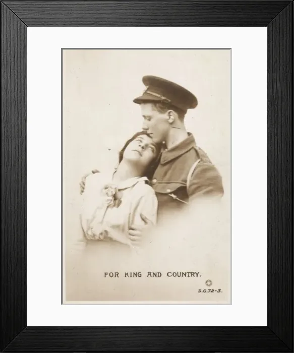 Framed Print : For King and Country Framed Print : For King and Country