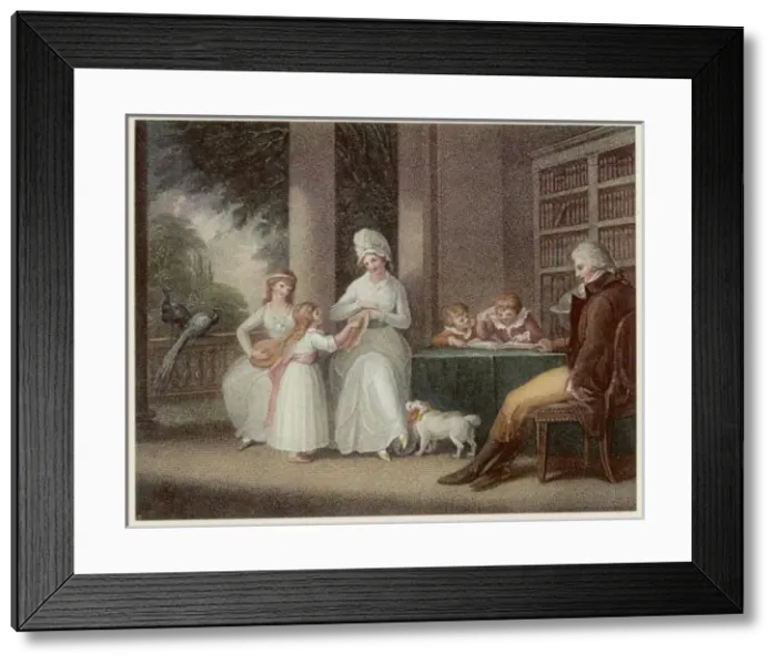 Framed Print : Family / Hamilton / 1795 Framed Print : Family / Hamilton / 1795