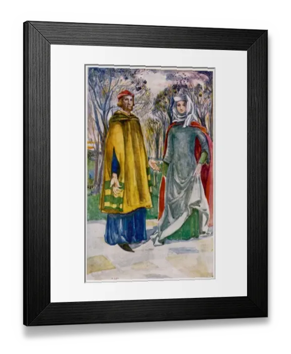 Framed Print : MAN & WOMAN 1290 Framed Print : MAN & WOMAN 1290