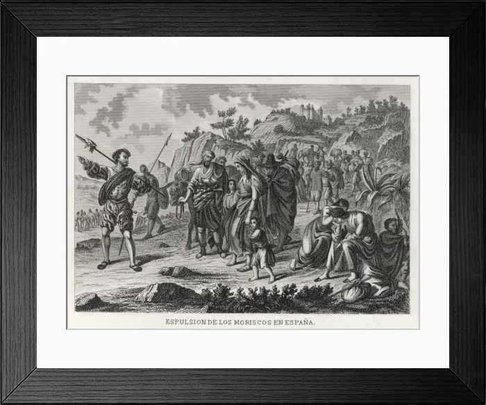 Framed Print : Spain Evicts the Moors Framed Print : Spain Evicts the Moors