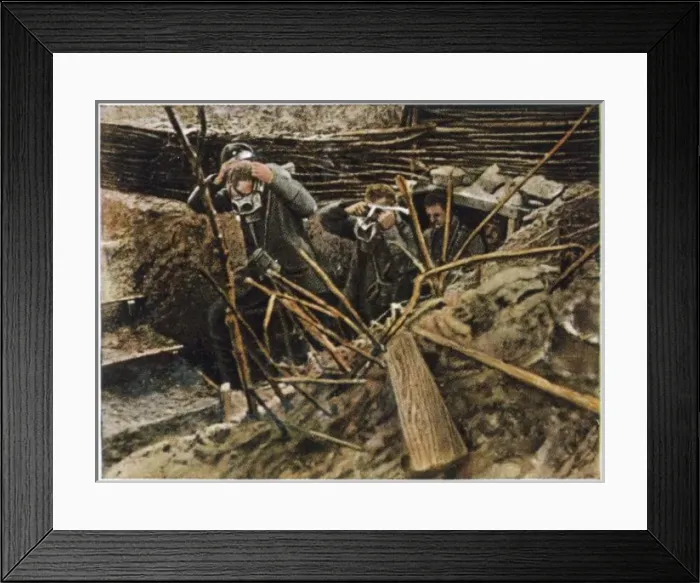 Framed Print : Wwi / Gas Alarm Framed Print : Wwi / Gas Alarm