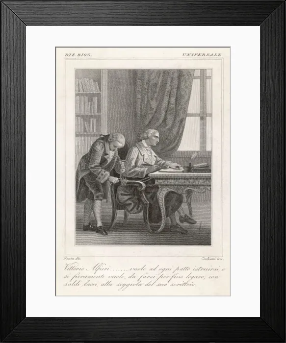 Framed Print : Vittorio Alfieri Framed Print : Vittorio Alfieri