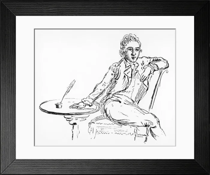 Framed Print : Major John Andre - 3 Framed Print : Major John Andre - 3