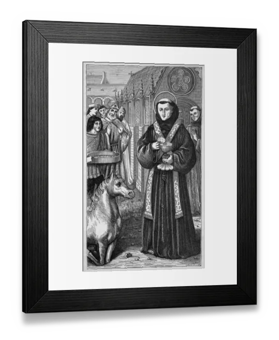 Framed Print : Antony of Padua Framed Print : Antony of Padua