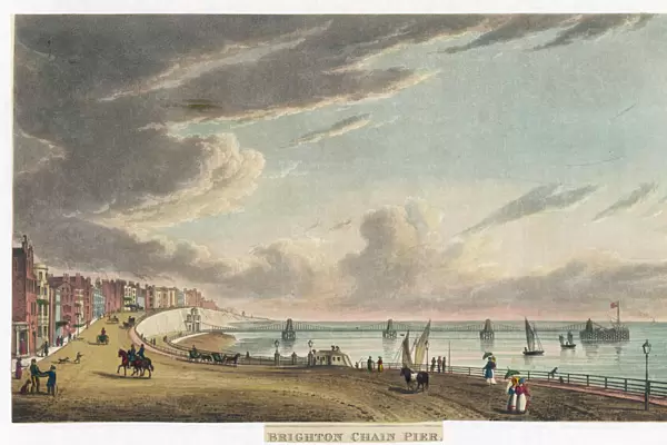 Brighton  /  Chain Pier 1835