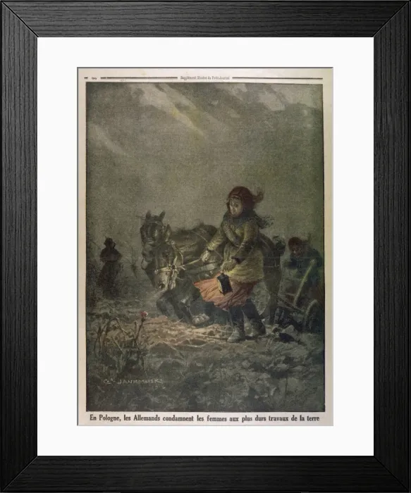 Framed Print : Wwi / Polish Women Work Framed Print : Wwi / Polish Women Work