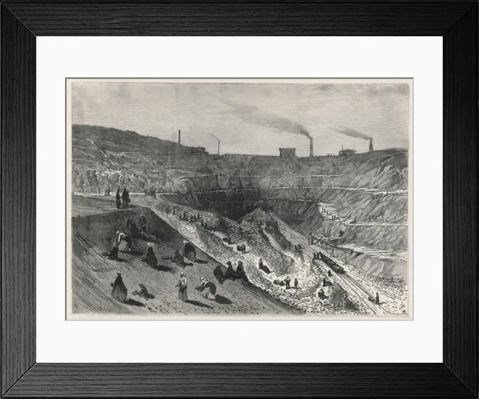 Framed Print : Zinc Mines in Silesia Framed Print : Zinc Mines in Silesia