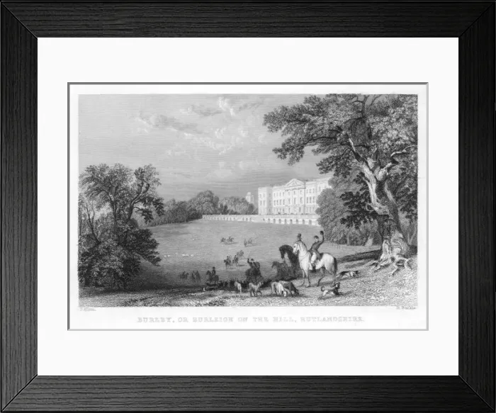 Framed Print : Burley House / Rutland Framed Print : Burley House / Rutland