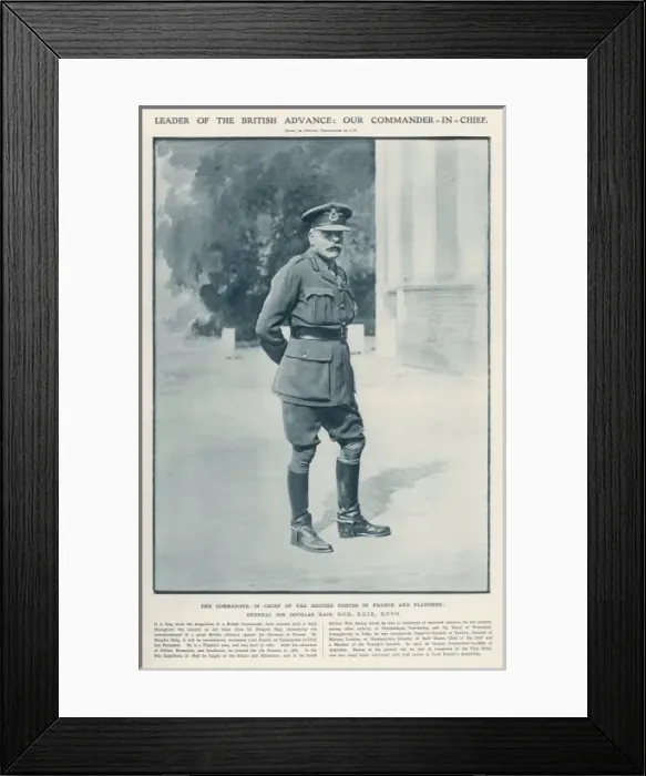 Framed Print : Douglas, 1st Earl Haig Framed Print : Douglas, 1st Earl Haig