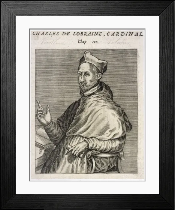 Framed Print : Cardinal / Duc De Lorraine Framed Print : Cardinal / Duc De Lorraine