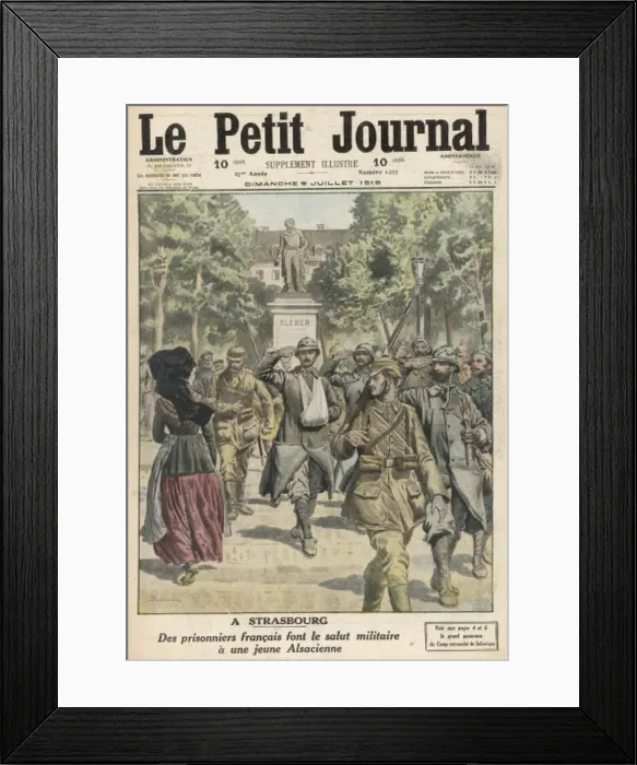 Framed Print : Wwi / Strasbourg Prisoners Framed Print : Wwi / Strasbourg Prisoners