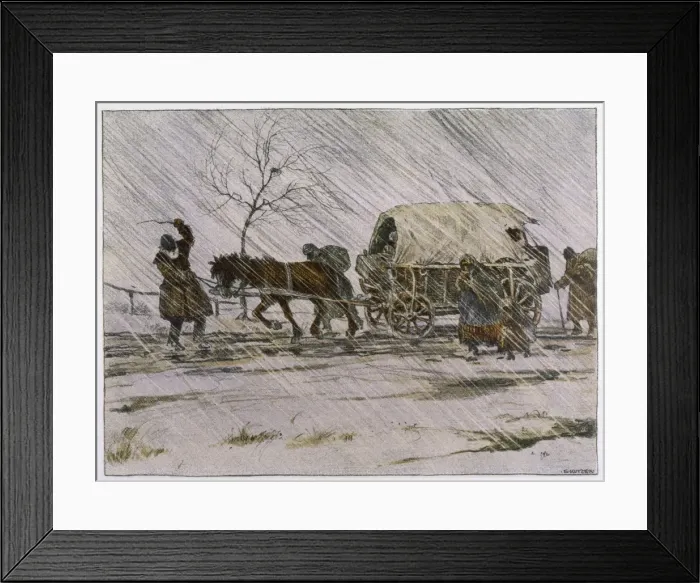 Framed Print : Wwi / Refugees / Evacuation Framed Print : Wwi / Refugees / Evacuation