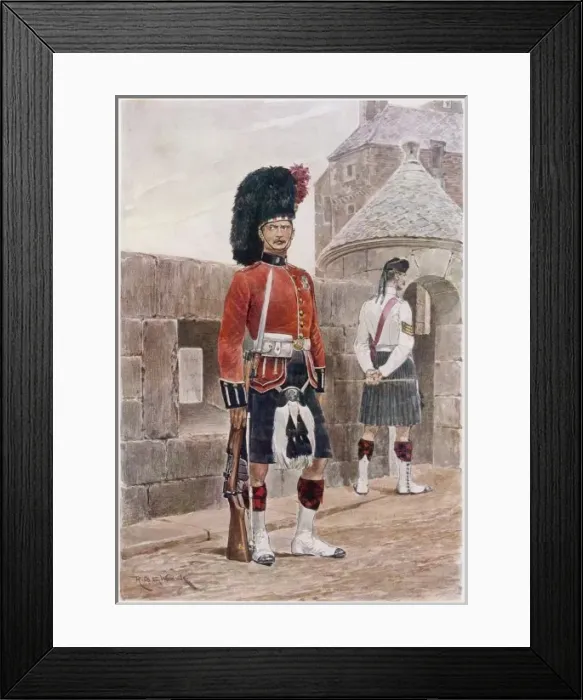 Framed Print : Black Watch Framed Print : Black Watch