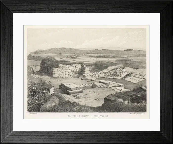Framed Print : South Gate - Housesteads Framed Print : South Gate - Housesteads