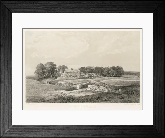 Framed Print : Birdoswald Fort Framed Print : Birdoswald Fort