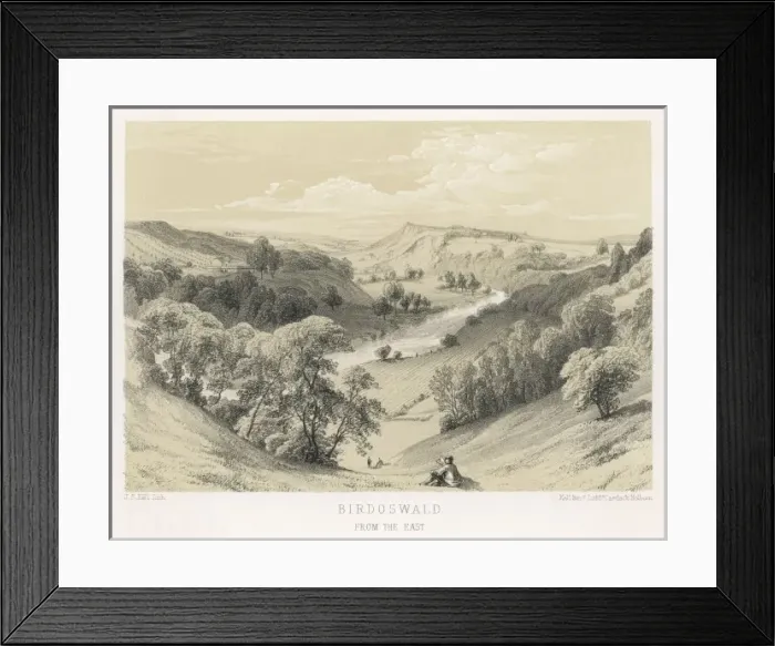Framed Print : Birdoswald Fort / Hs Wall Framed Print : Birdoswald Fort / Hs Wall