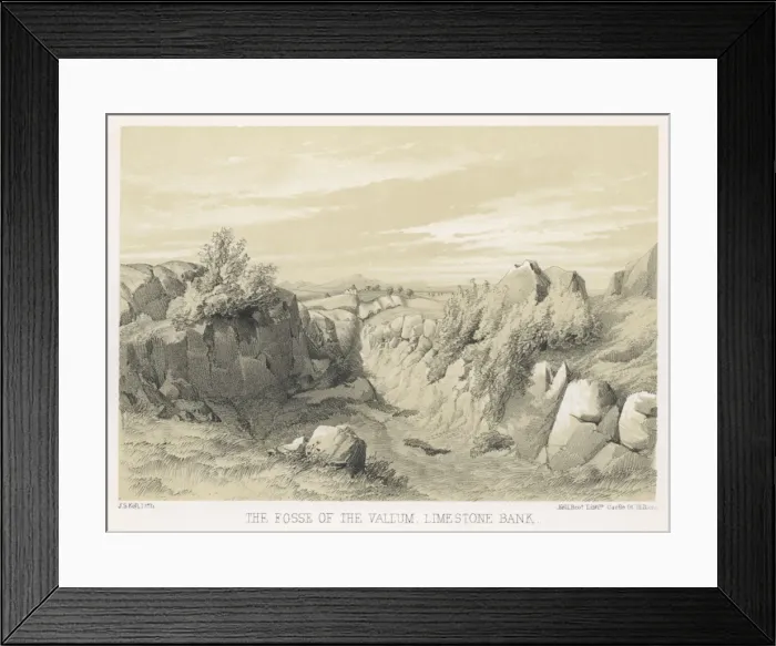 Framed Print : Vallum on Hadrians Wall Framed Print : Vallum on Hadrians Wall