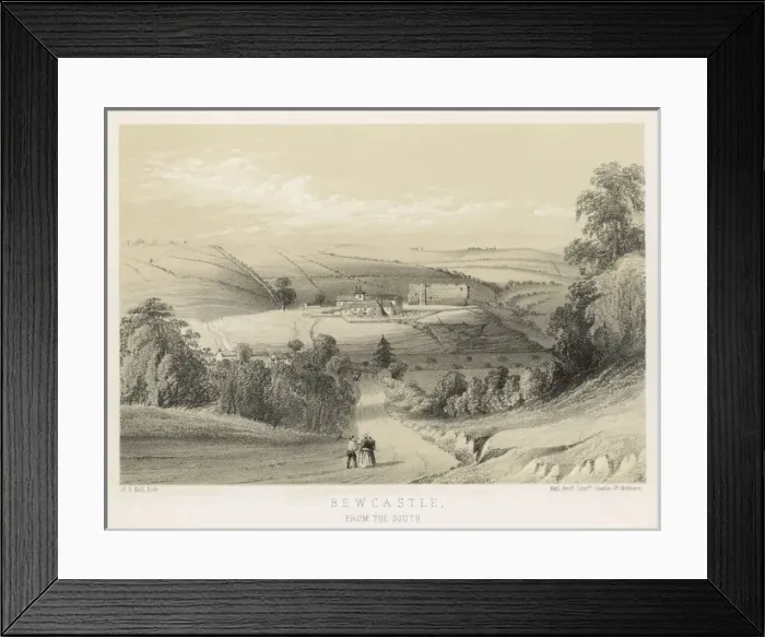 Framed Print : Bewcastle Fort Framed Print : Bewcastle Fort