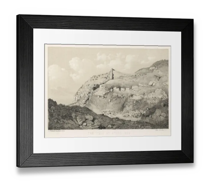 Framed Print : Hadrians Wall / Steel Rigg Framed Print : Hadrians Wall / Steel Rigg