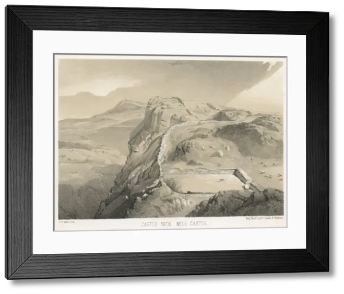 Framed Print : Castle Nick Milecastle Framed Print : Castle Nick Milecastle
